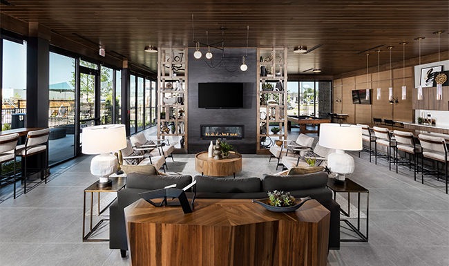 Clubhouse rendering of clubhouse