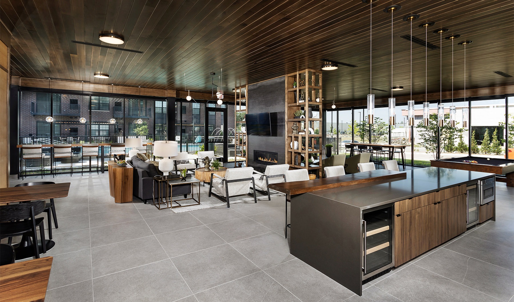 Clubhouse rendering of clubhouse